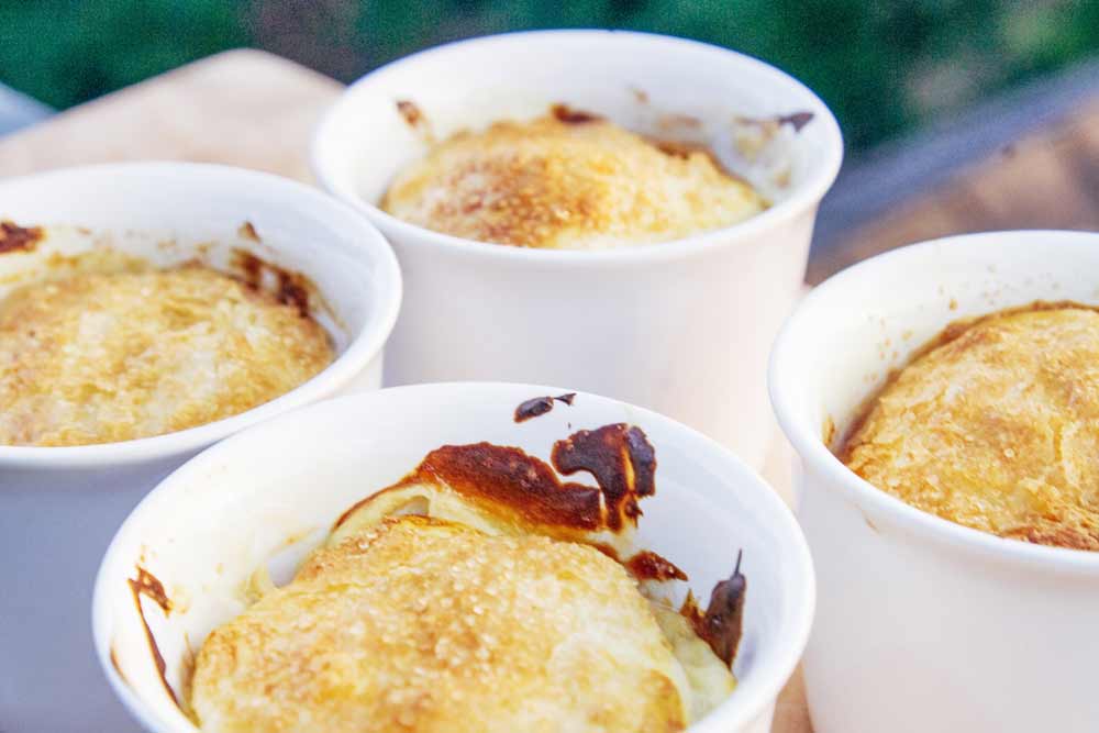 Creme Bruleé für 4 Personen 